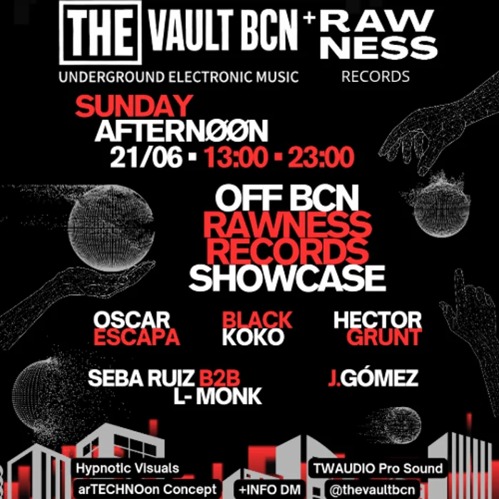 Seba Ruiz – Rawness Showcase & The Vault BCN Offbcn Chart