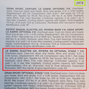 1974 Stage I