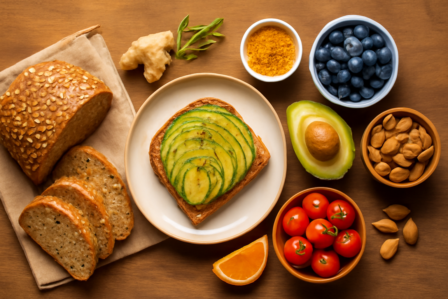 Alimentos anti-inflamatórios: o que incluir na dieta para mais saúde e bem-estar