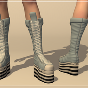 Boots dyed