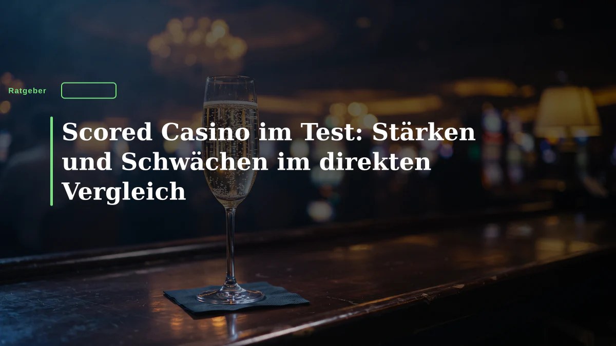 Scored Casino im Test: Stärken und Schwächen im direkten Vergleich