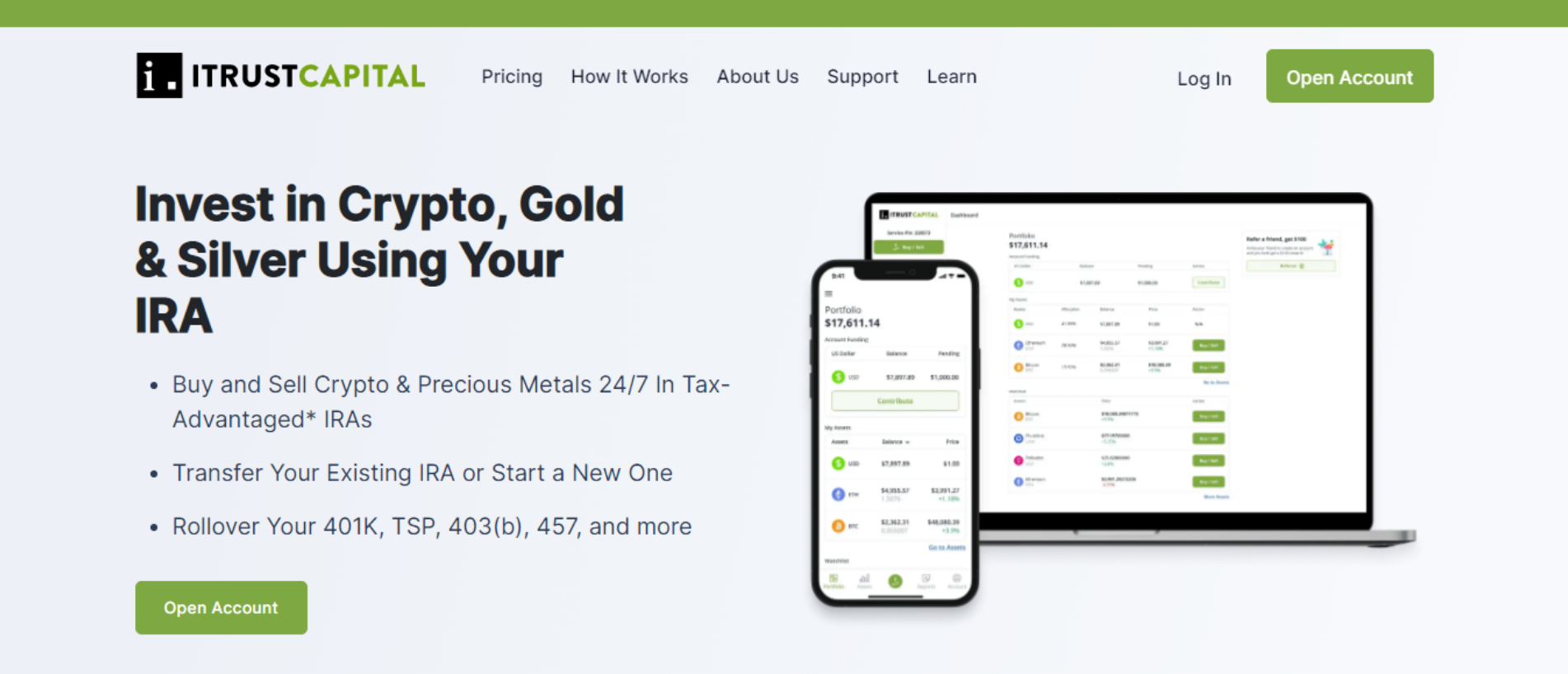 Stored capture of itustcapitallogine.webflow.io