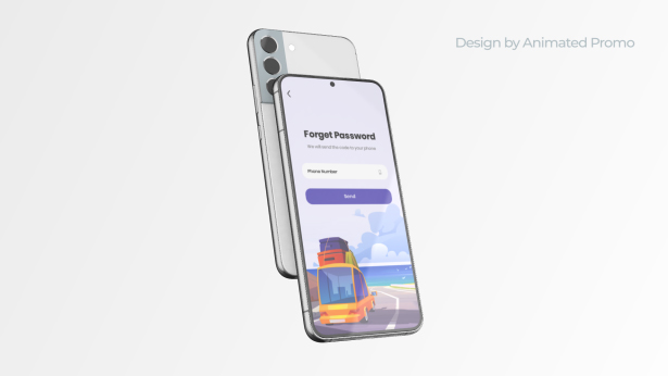 Android App Presentation Mockup - Mobile Mockup Promo