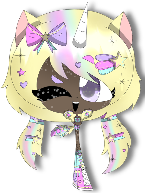Neon unicorn star candy.png