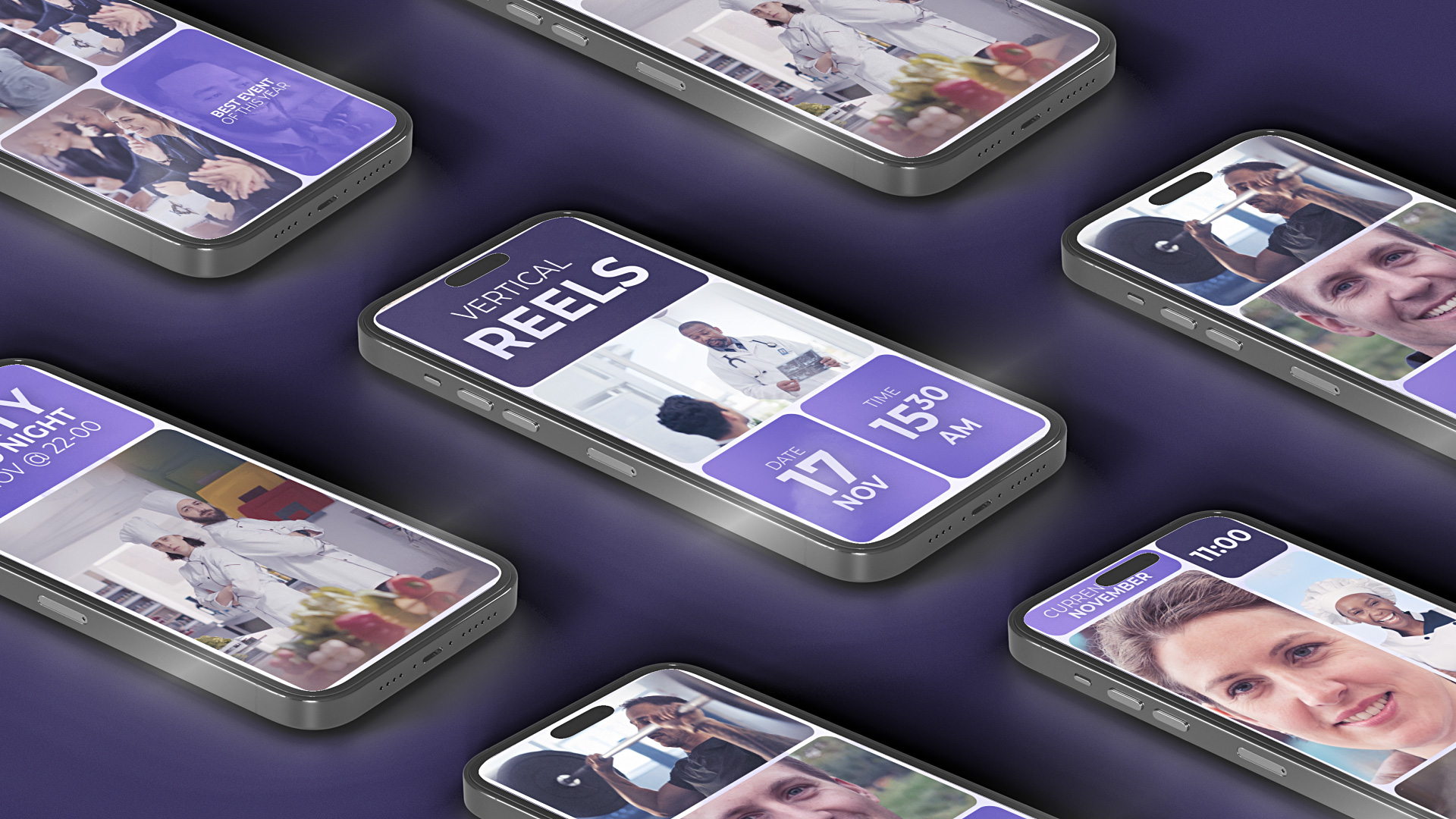 Multi Screen Instagram Reel Split Multi Screen Instagram Reel Split