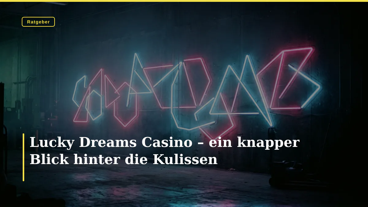 Lucky Dreams Casino – ein knapper Blick hinter die Kulissen