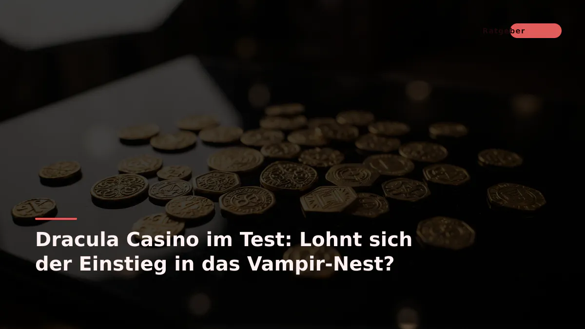Dracula Casino im Test: Lohnt sich der Einstieg in das Vampir-Nest?