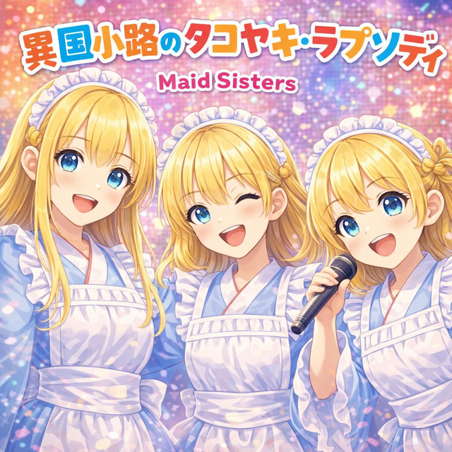 メイド三姉妹のデビューシングル ジャケットアート（想像図）.png