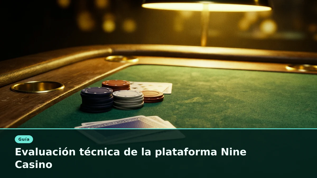 Evaluación técnica de la plataforma Nine Casino