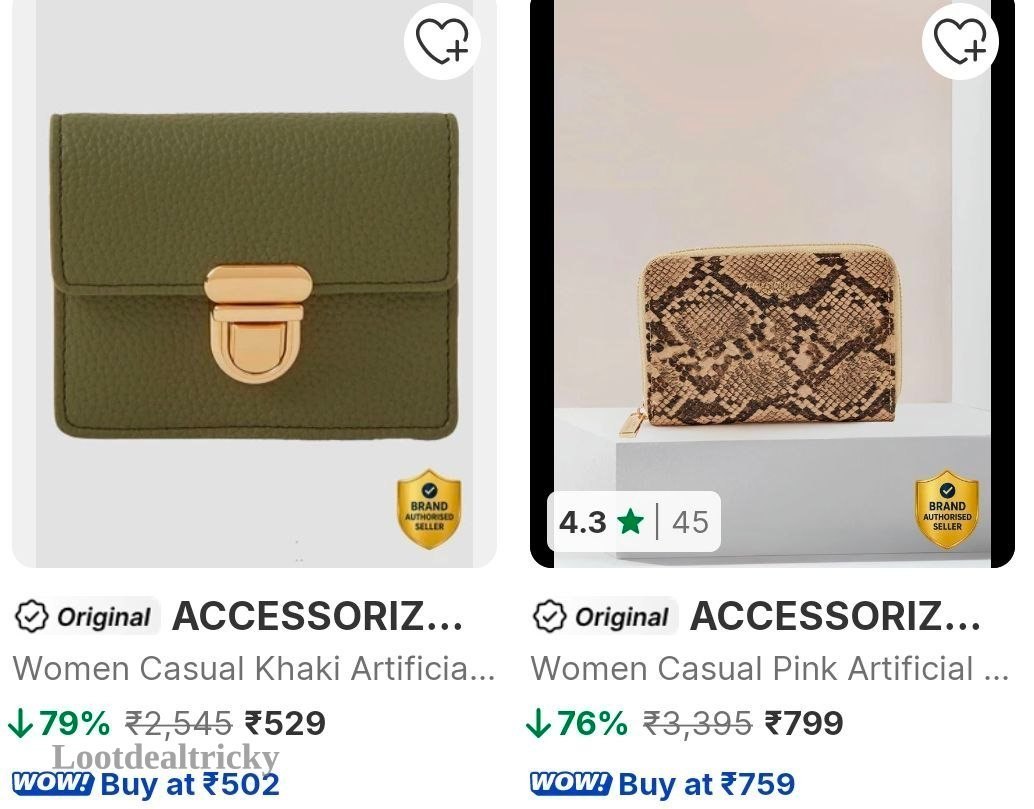 Flipkart Accessorize Bags | Loot Deal