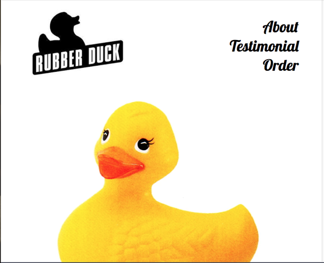 Ernie Rubber Duckie Product Landing Page