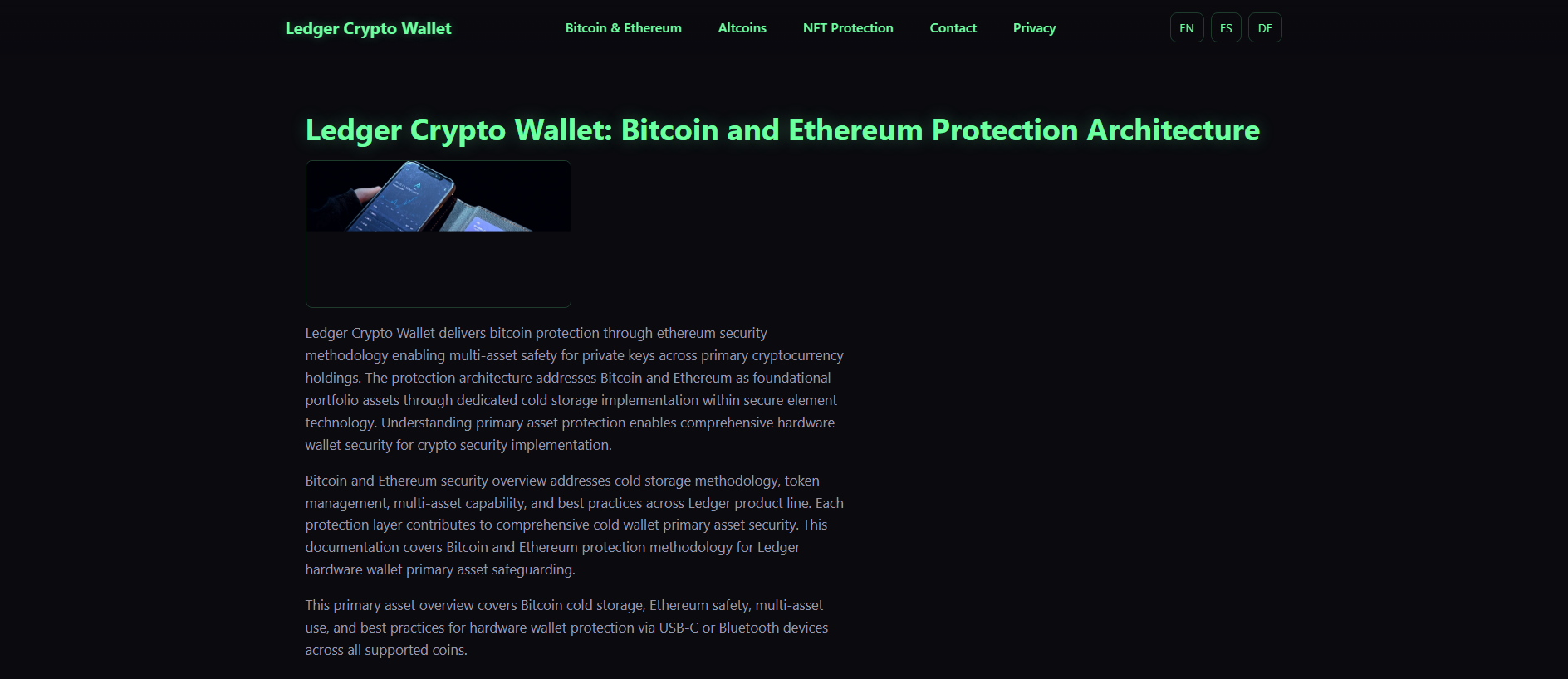Stored capture of ledger-crypto-wallet-bitcoin.com