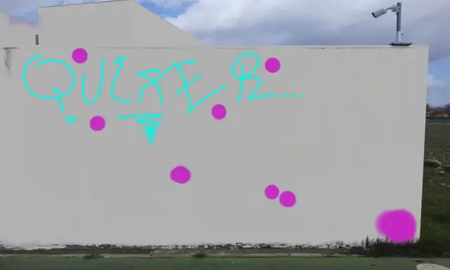 Graffiti artwork by DbDKITM
