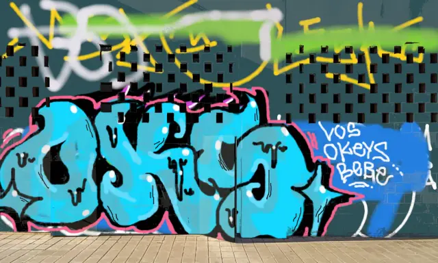 Graffiti artwork by tokiokid