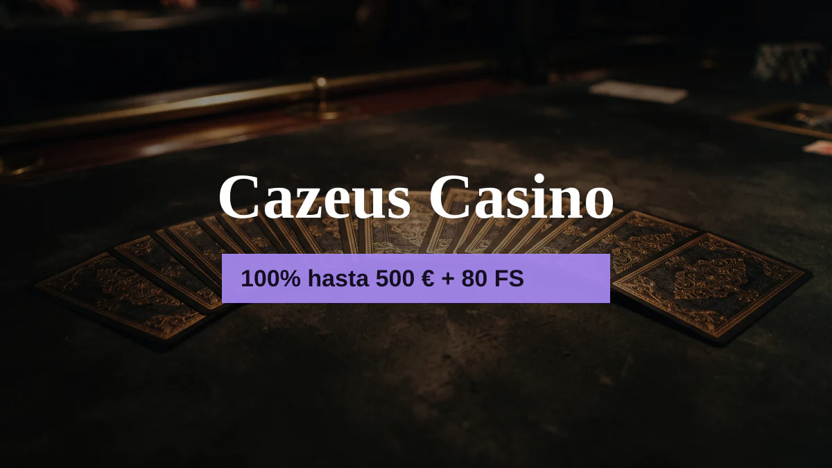 Cazeus Casino — bono de bienvenida 100% hasta 500 € + 80 FS, pagos: Visa, Mastercard, Skrill, Neteller, Paysafecard Cazeus Casino — bono de bienvenida 100% hasta 500 € + 80 FS, pagos: Visa, Mastercard, Skrill, Neteller, Paysafecard