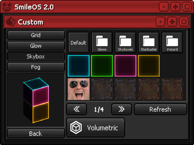 Custom skyboxes