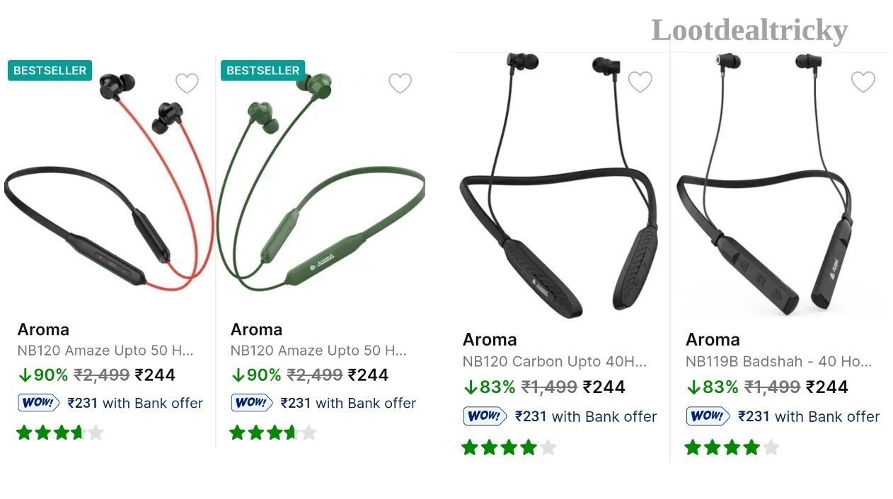 Grab Aroma Neckband – Just ₹244 | Best Price Drop Today Grab Aroma Neckband – Just ₹244 | Best Price Drop Today