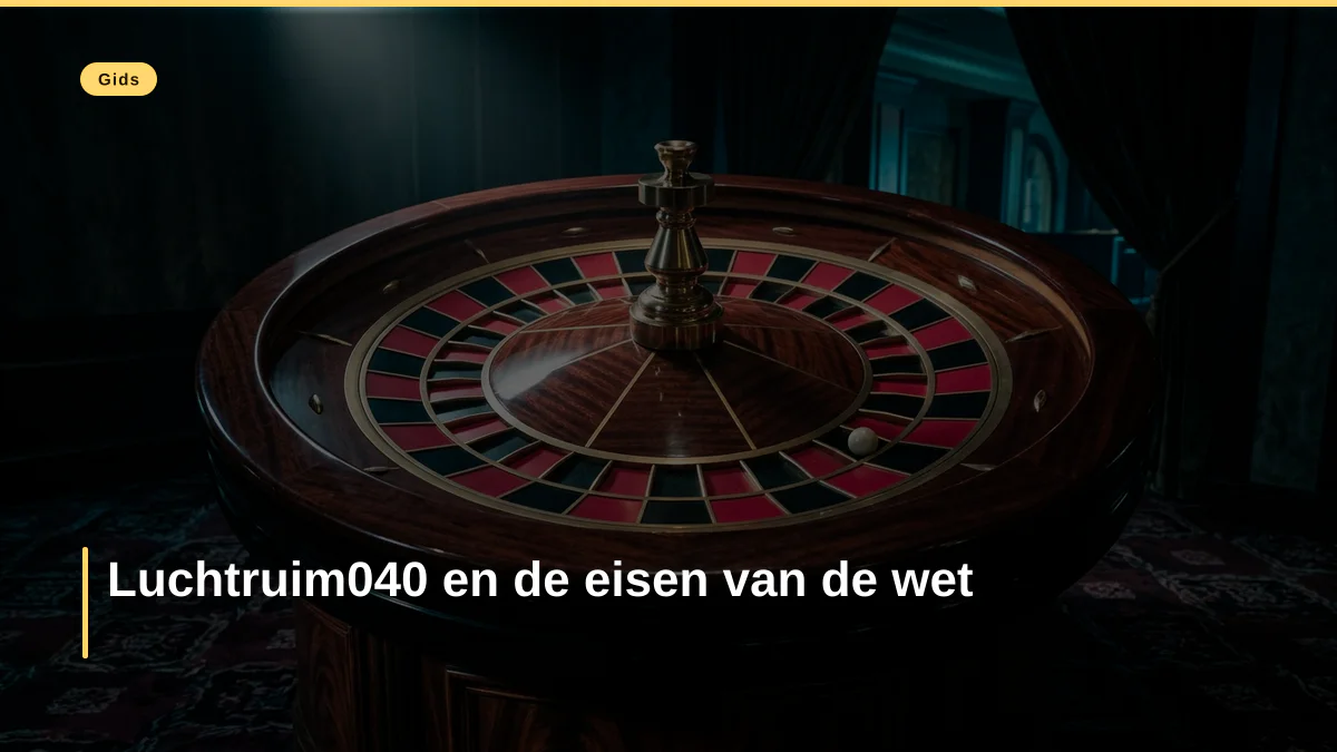 Luchtruim040 en de eisen van de wet