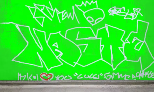 Graffiti artwork by NASHE