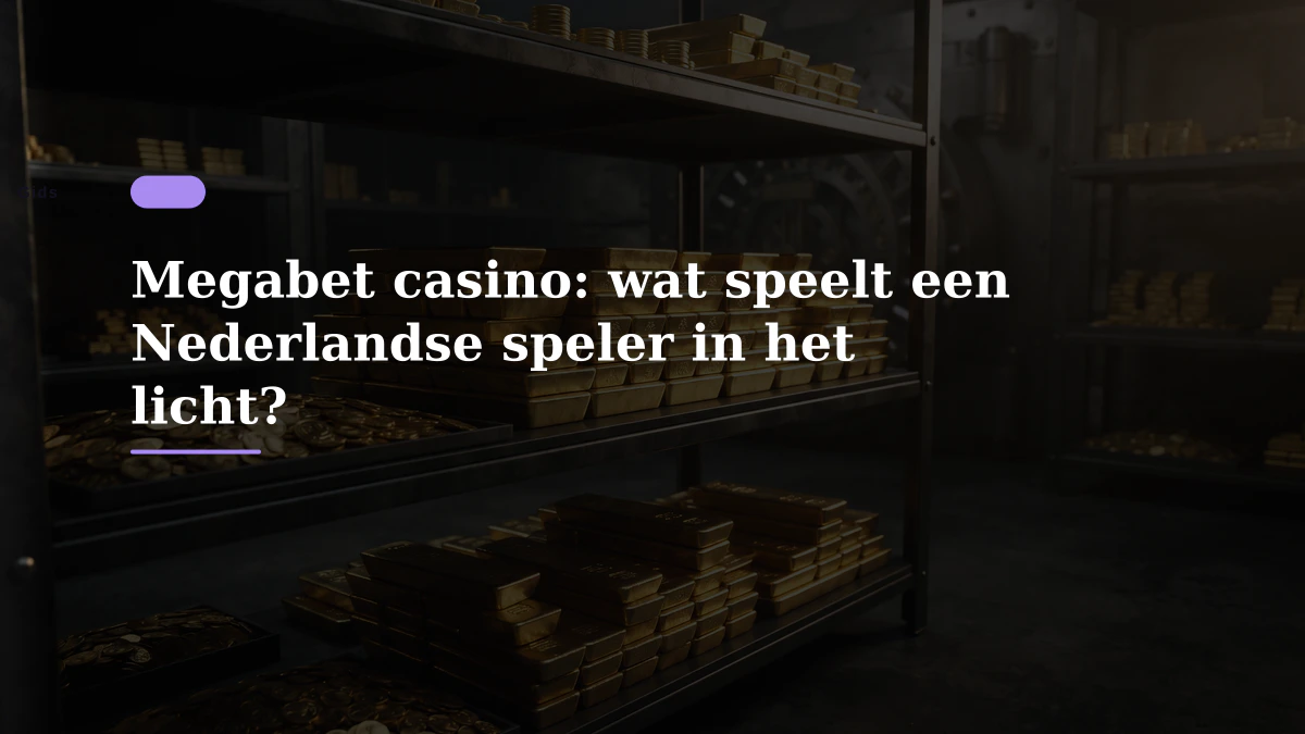Megabet casino: wat speelt een Nederlandse speler in het licht?