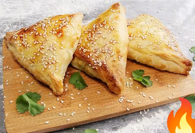 Фото Иерусалимские бурекасы (пирожки) с брынзой и баклажанами