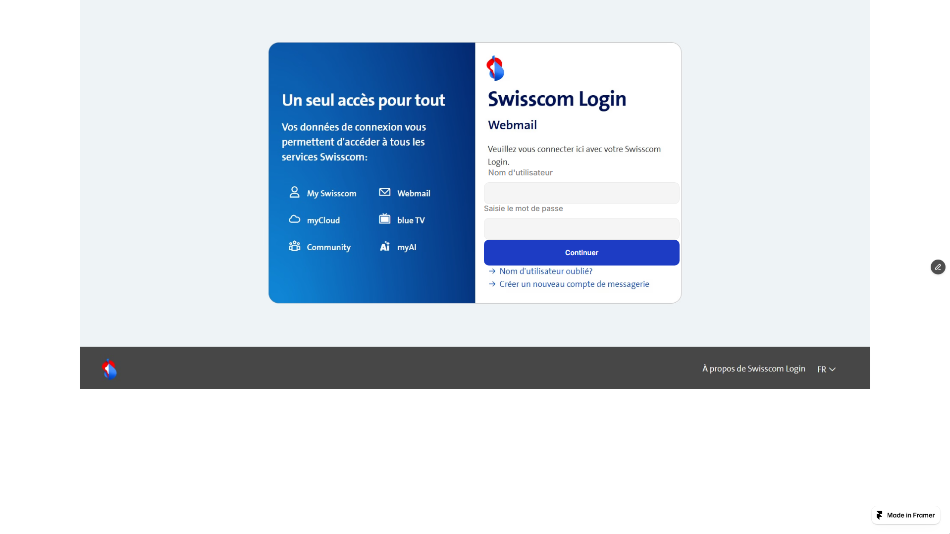 Forensic screenshot of grey-words-668268.framer.app showing the phishing page layout