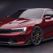 SST Concept Calibra 05 Front Corner Driver Metalic Wine Red