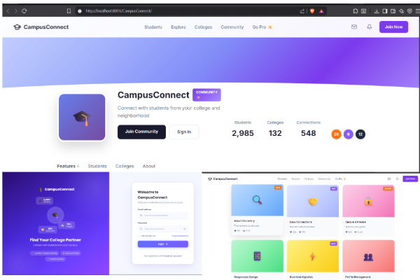 CampusConnect — College Community Platform