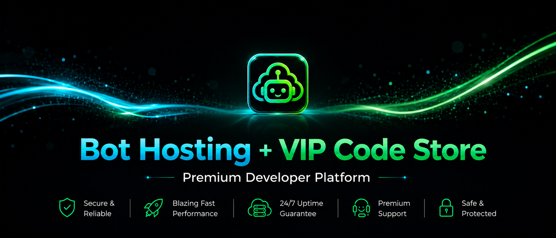 VIP Bot Hosting All-in-One Platform for Bot Hosting + VIP Code Store