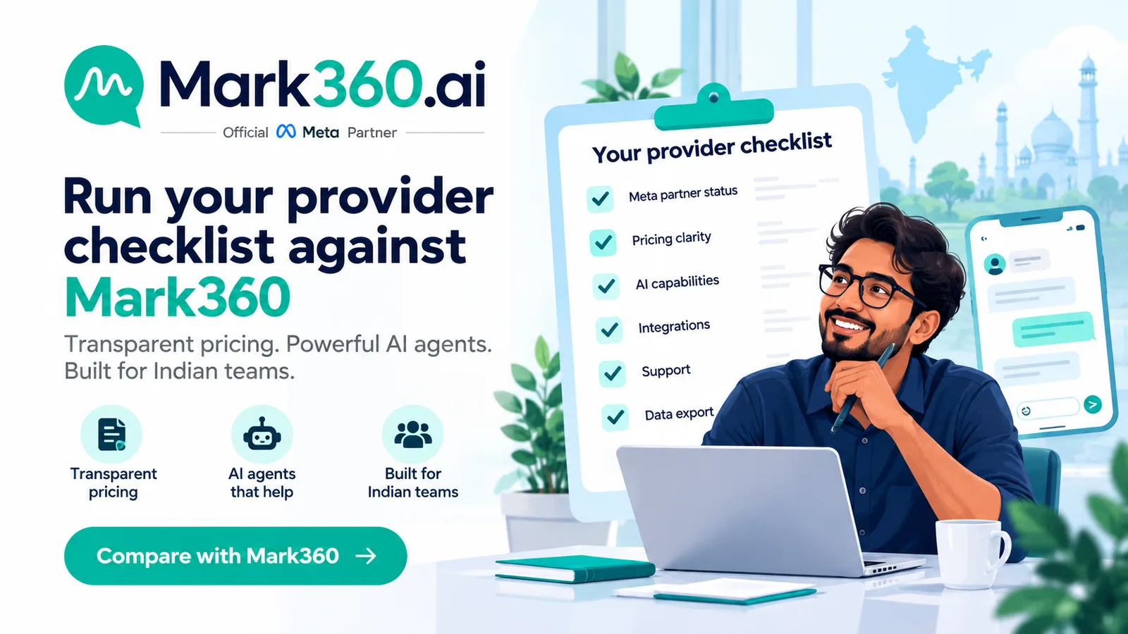 Run the provider checklist with Mark360