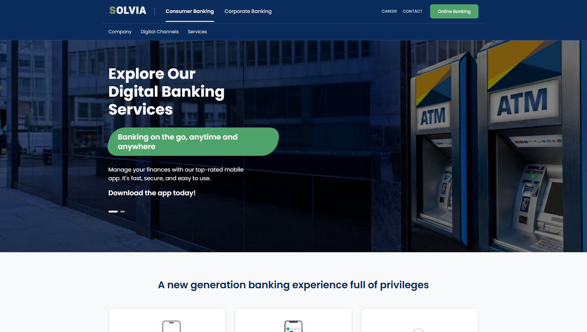 Screenshot of solviastonecrest.com