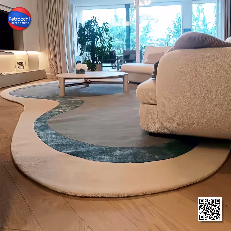 Tappeto con forma irregolare Tappeto con forma irregolare