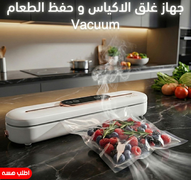 جهاز تغليف وسحب الهواء