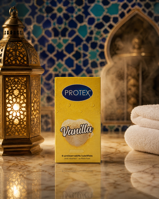 PROTEX Vanilla في أجواء حمّام مغربي