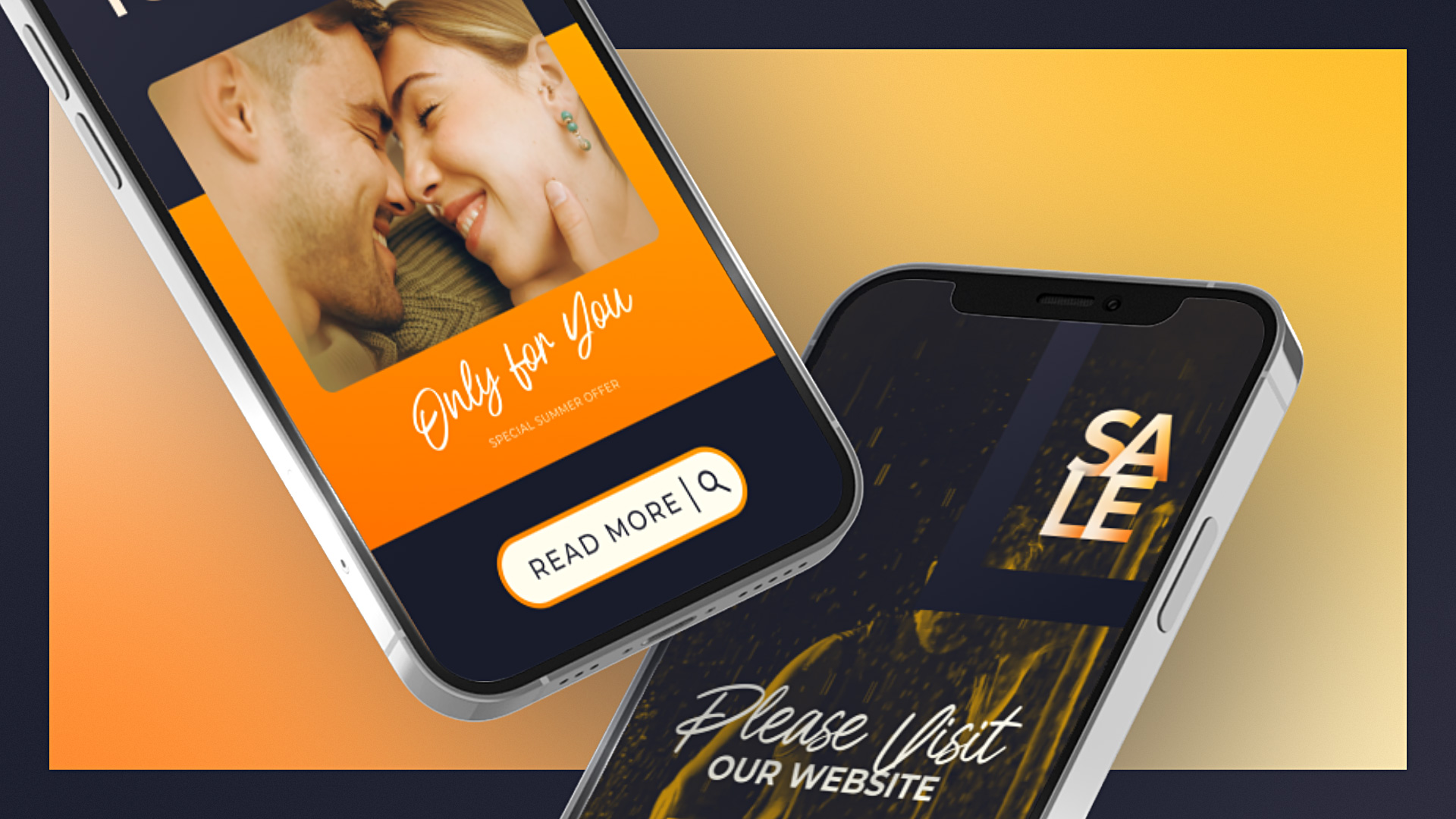 Instagram Sale Stories Orange