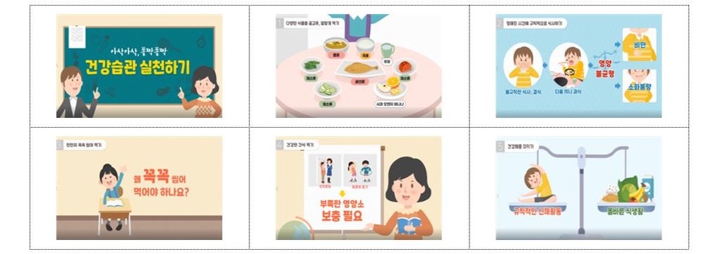 건강한 식습관