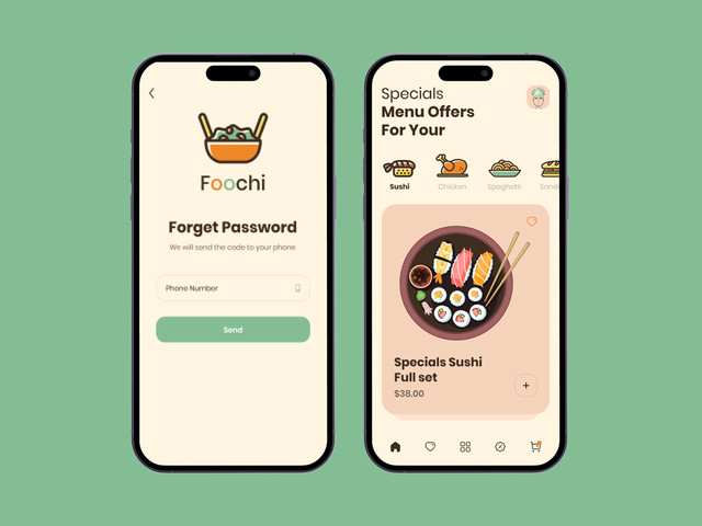 Food Delivery App UI Kit