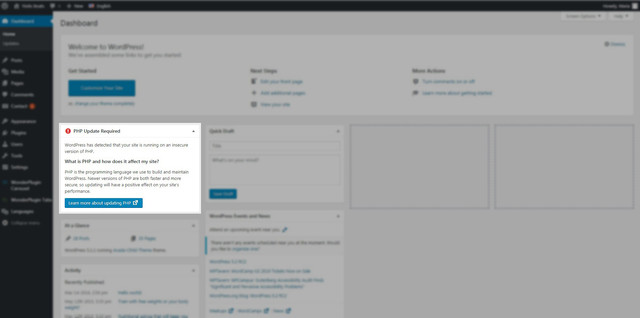 PHP-Update-Required-1
