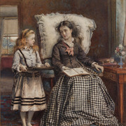 George Goodwin Kilburne The Nursemaid