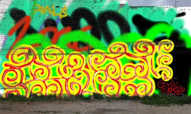 Graffiti artwork by Ksksksskk
