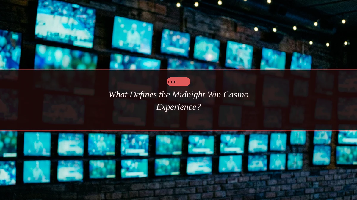 What Defines the Midnight Win Casino Experience?