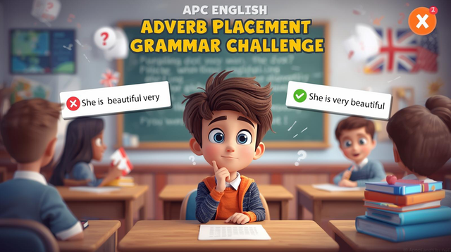 Adverb Placement Game
