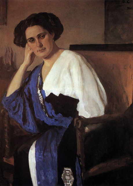 Портрет Е А Балиной 1911