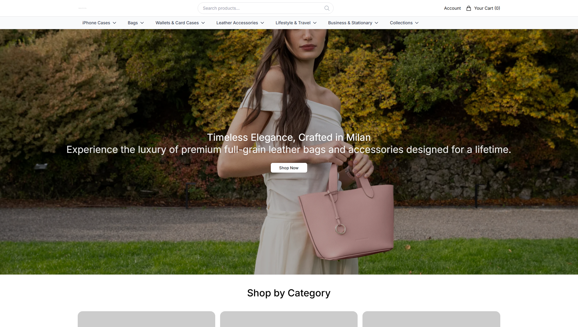 Stored capture of bonaventurahq.shop