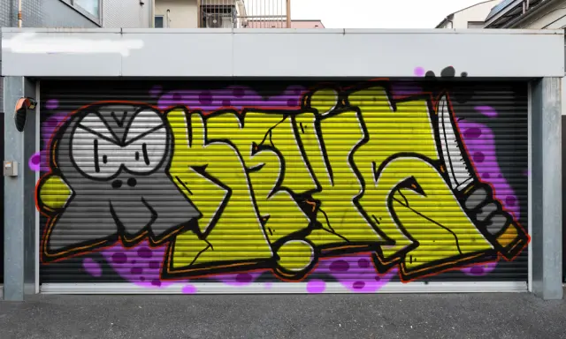 Graffiti artwork by Okeys