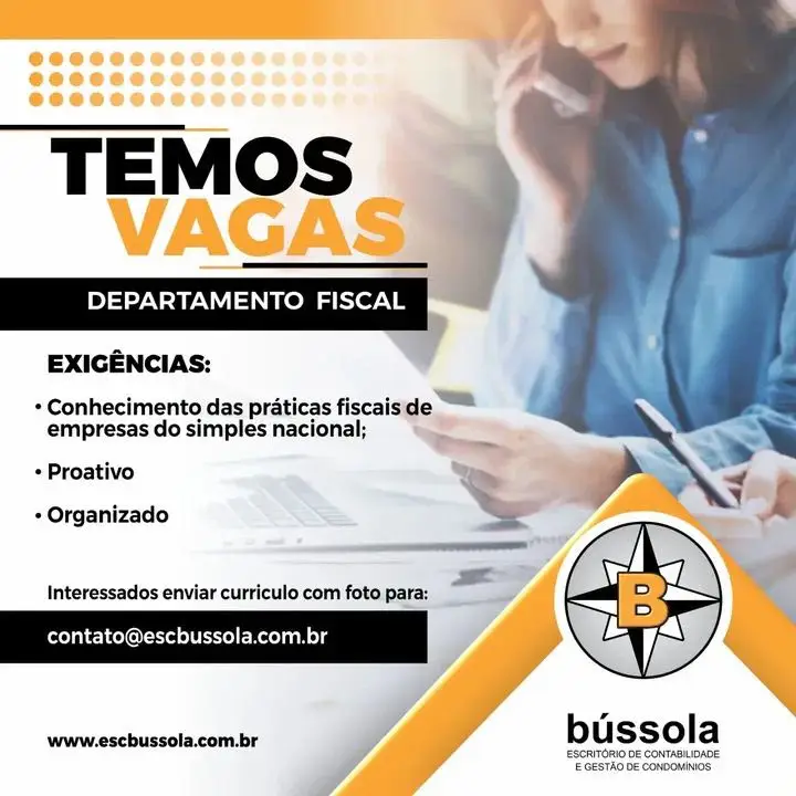 Vaga Para Depto Fiscal