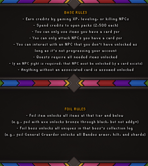 rules