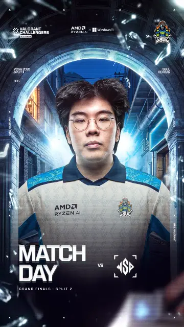 Esports Cinematic Match Day Poster Template