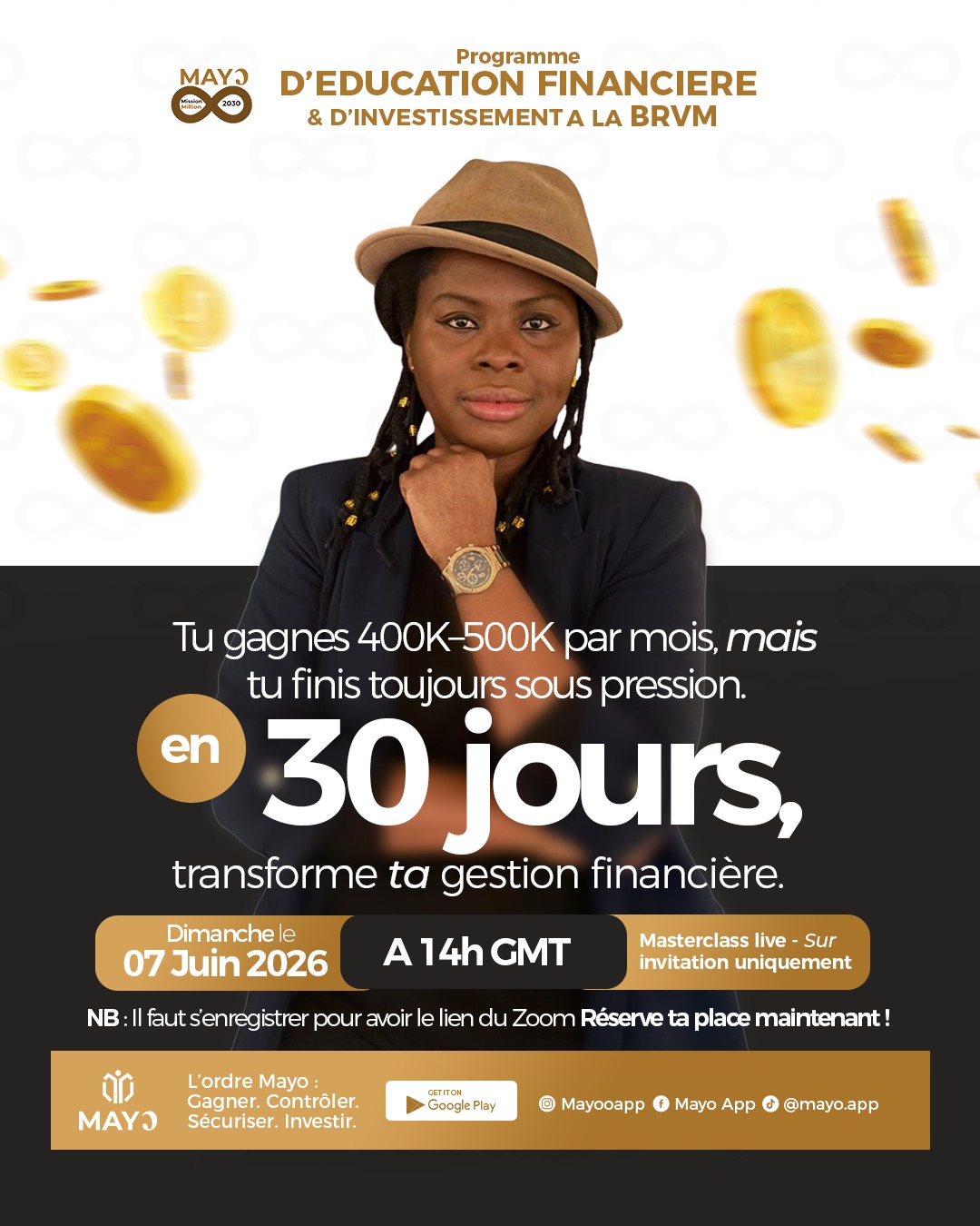 Masterclass 7 juin 2026 — Mayo
