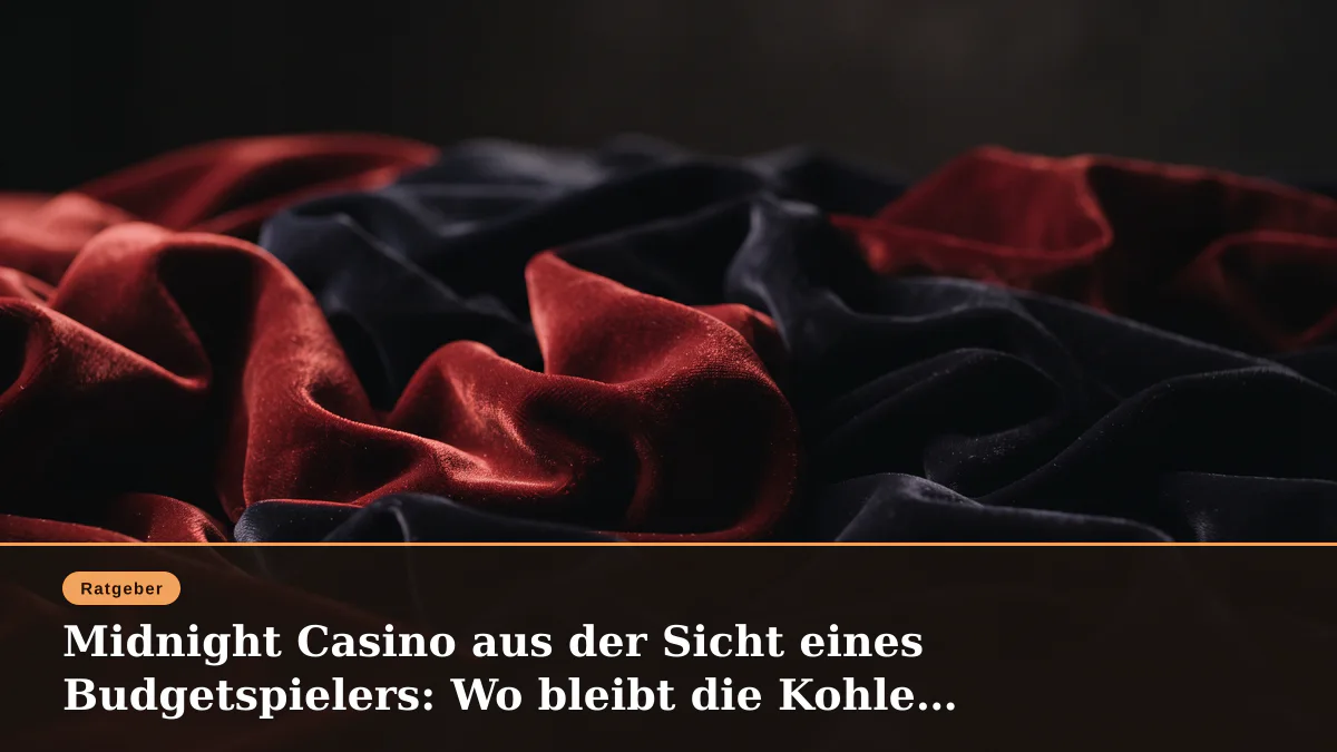 Midnight Casino aus der Sicht eines Budgetspielers: Wo bleibt die Kohle wirklich hängen?